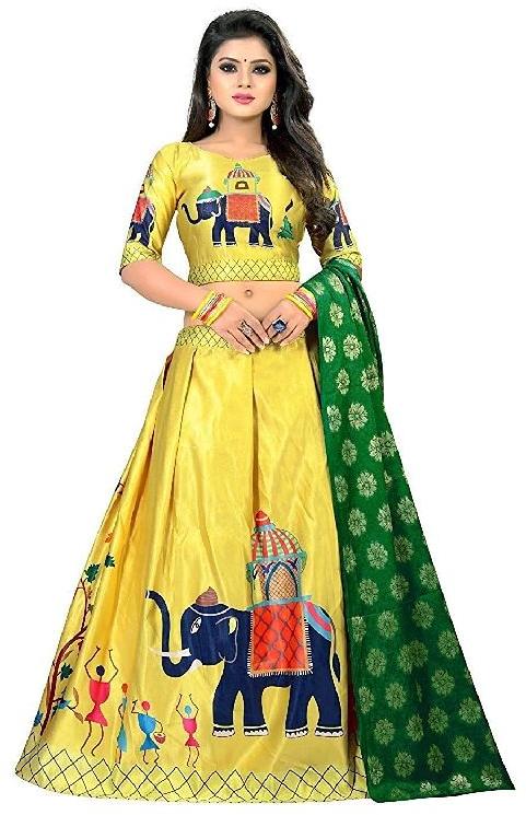 Printed Lehenga Choli