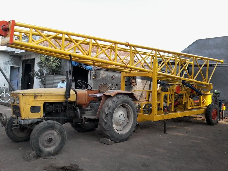 Trolley Mounted Drilling Rig Machine