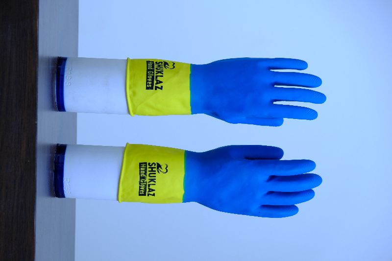 SHUKLAZ Toilet Cleaning Hand Gloves