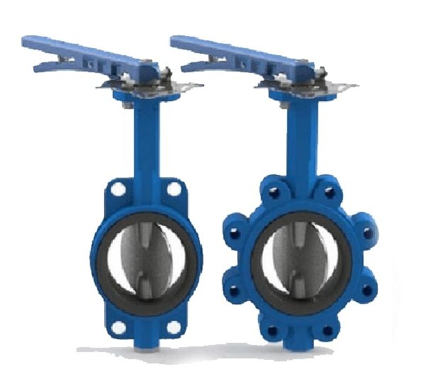 Handle and Gear Operated Lug Type Butterfly Valve
