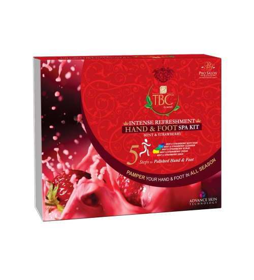 Intensive Refreshment Mint & Strawberry Hand & Foot Spa Kit
