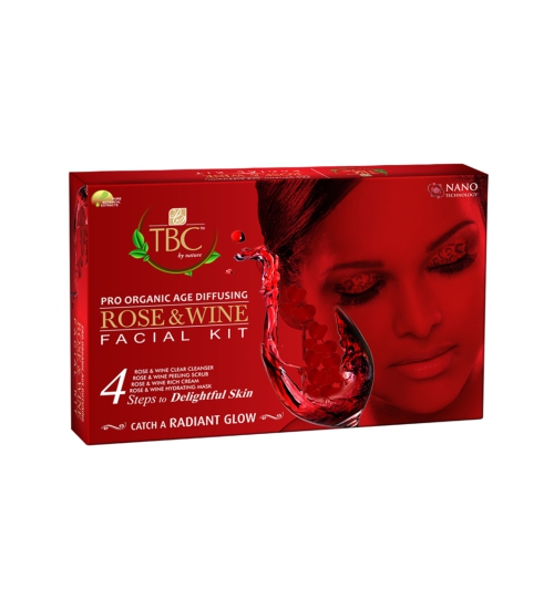 Pro Organic Age Diffusing Rose & Wine Facial Kit