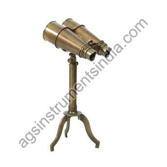 AGSB-01 Brass Binocular with Tripod Stand