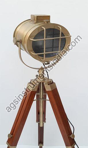 AGSSL-08 Brass Spot Light with Tripod Stand