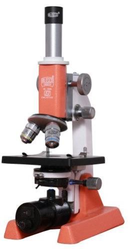 Student Microscope with Movable Condenser