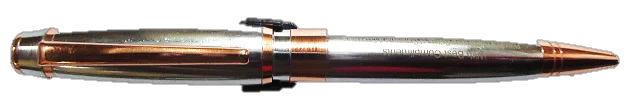 Dholaki Copper Bright Metal Ball Pen
