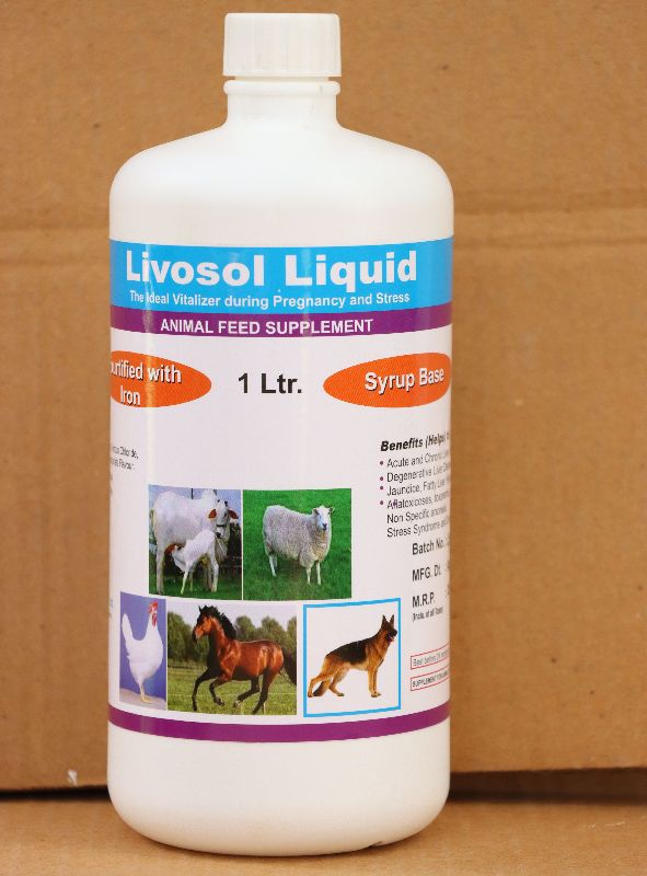 30 Ltr Livosol Animal Feed Supplement Manufacturer Exporter Supplier  Vadodara India
