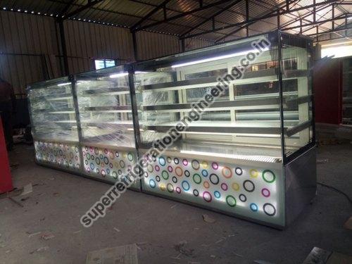 Stainless Steel Display Counter