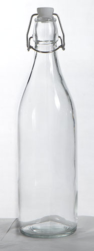 1000ml Round Swing top glass bottle