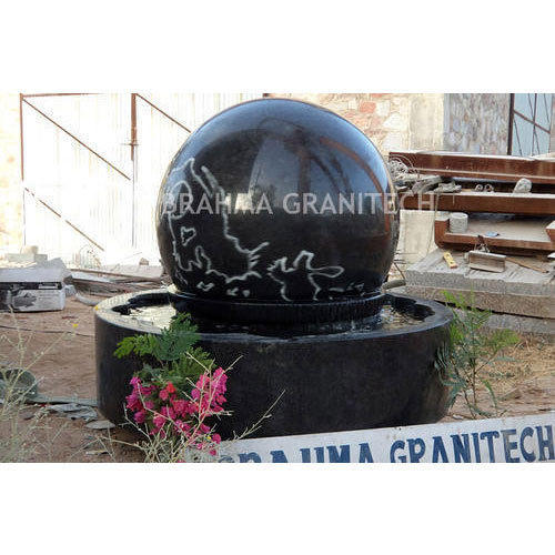 Granite Outdoor Ball Fountain
