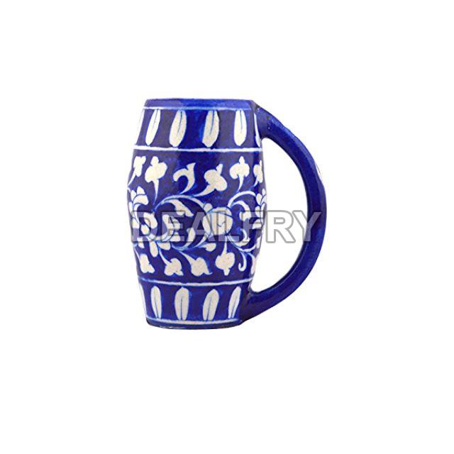 BP0046 Blue Pottery Coffee & Beer Mug