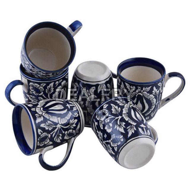 BP0049 Blue Pottery Coffee & Beer Mug