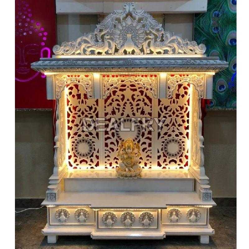 White Marble Temple Stone crafts For Home Decor