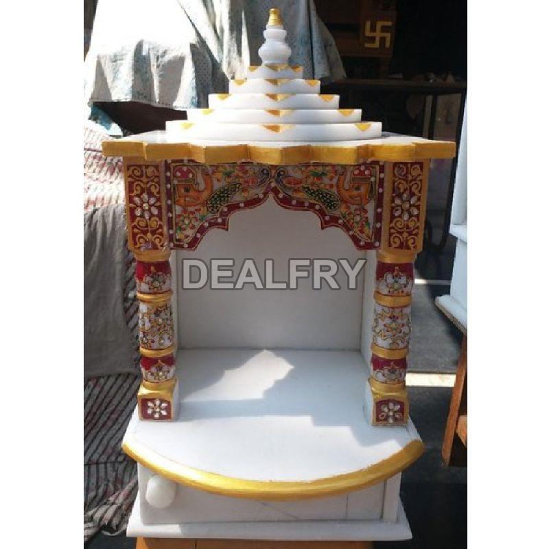 Marble Pooja Temple Indian for Home Decor
