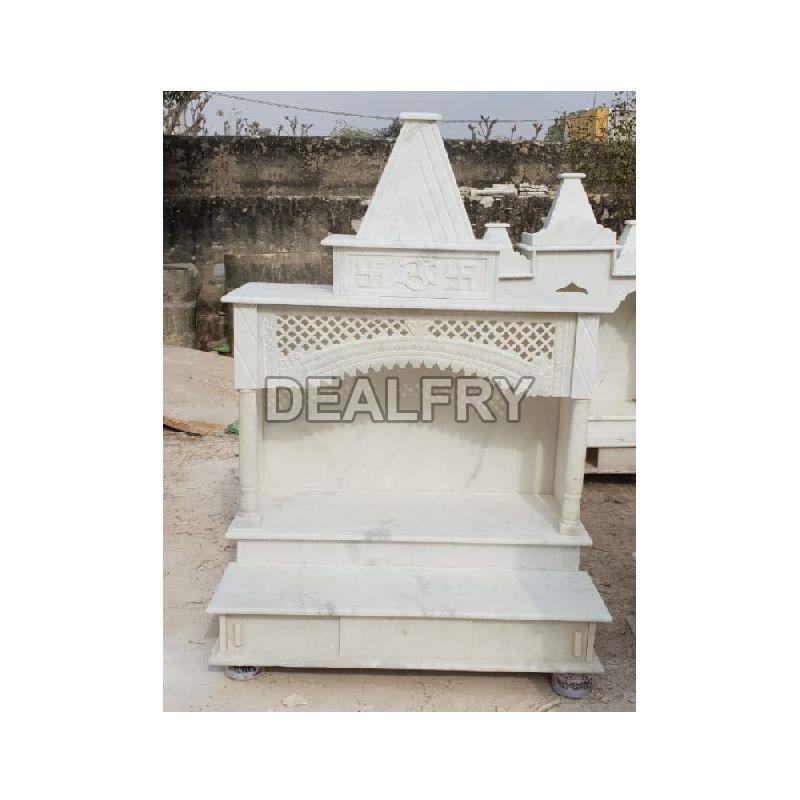 White Marble Temple for Home Decoration