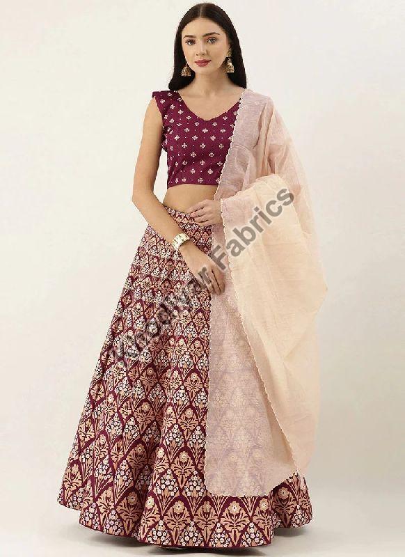 Aada Slub Silk Fabric