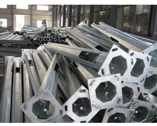 Galvanized Iron Octagonal Light Poles