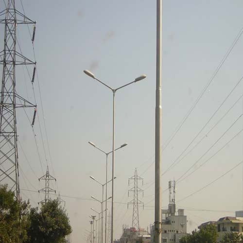 Swaged Tubular Light Poles