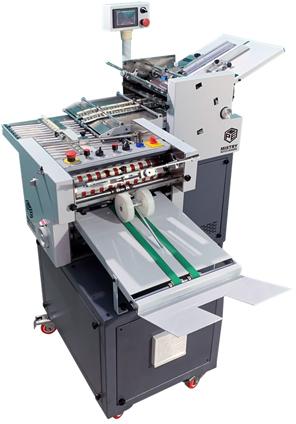 Automatic Diamond Packet Folding Machine with Cross Fold