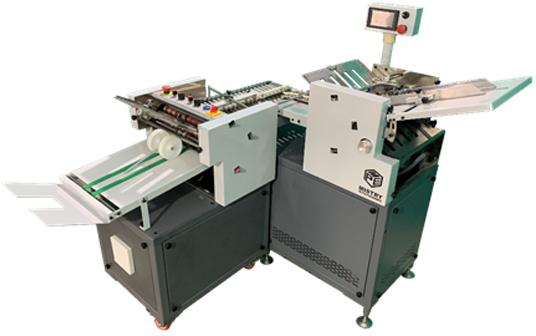 Automatic Leaflet Folding Machine with Cross Fold Attachment