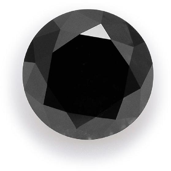 Light Black Moissanite Gemstone