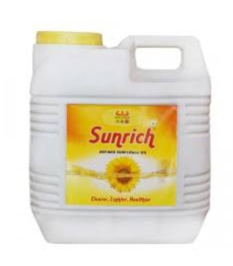 Sunrich Refined Sunflower Oil 5 L