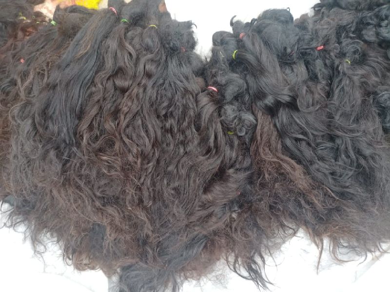 Temple Raw Hair Manufacturer,Temple Raw Hair Exporter & Supplier in Chennai  India