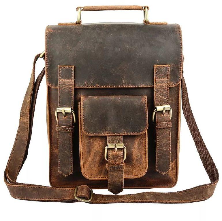 Luxury Leather Messenger Bag Manufacturer Exporter Supplier in