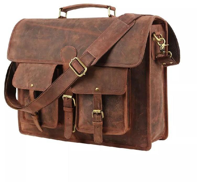 Vintage Leather Messenger Bag Manufacturer Supplier in Rajasthan India