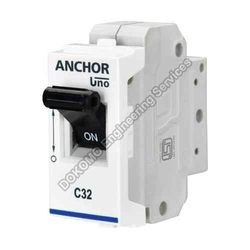 Anchor Ziva Single Pole Mini MCB