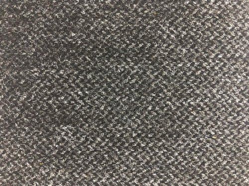Grey Woolen Tweed Fabric