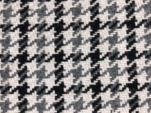Herringbone Woolen Tweed Fabric