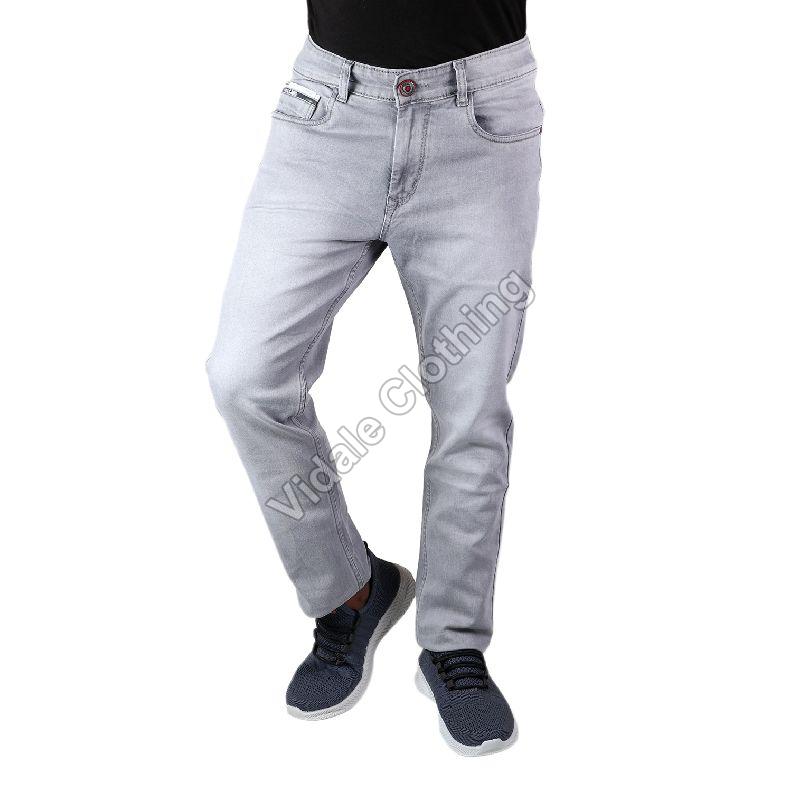 539 Light Grey Men Denim Jeans