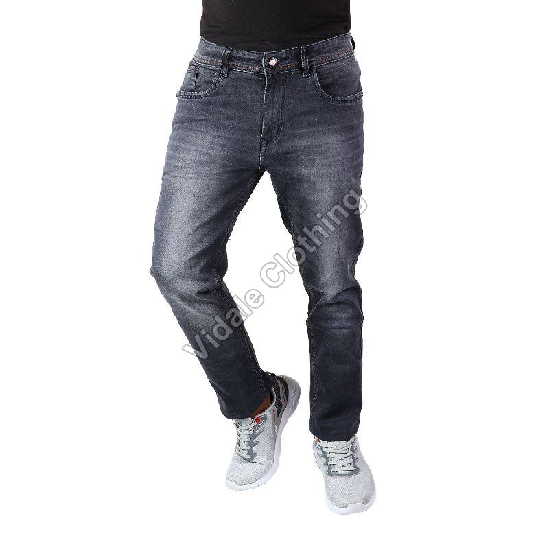 565 Dark Grey Men Denim Jeans