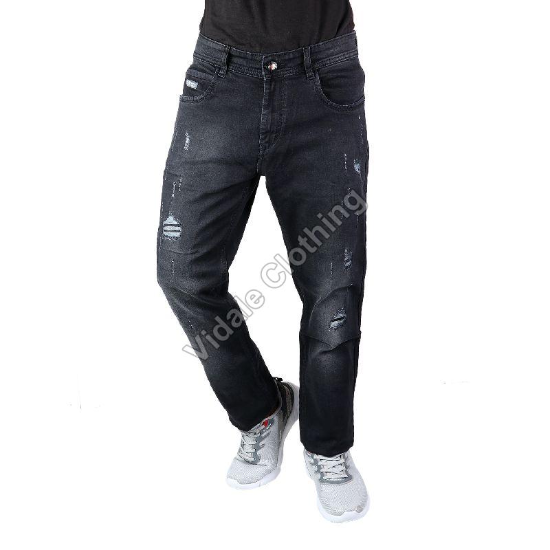 566 Charcoal Men Denim Jeans