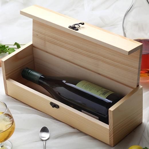 Wooden Wine Bottle Box