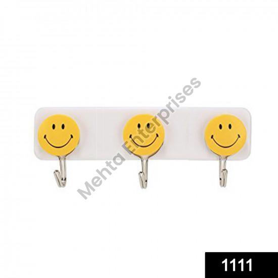 Self Adhesive Smiley Face Wall Hook