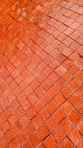 Orange Marble Paver Blocks