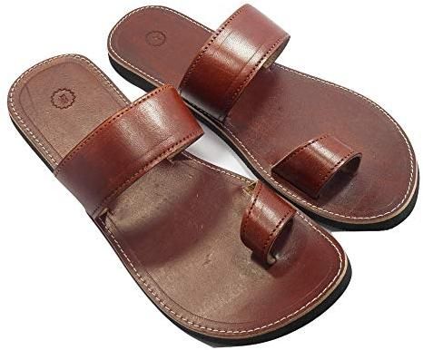 Mens Leather Slippers