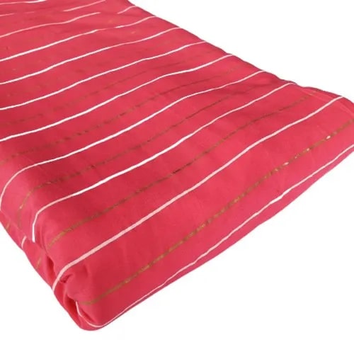 Striped Printed Rayon Fabric