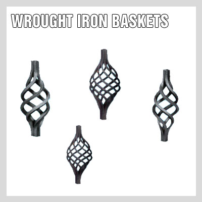 Wrought Iron Basket