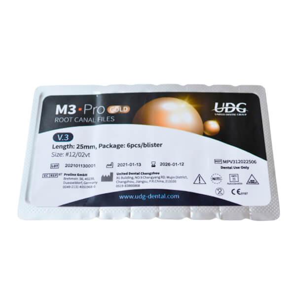Dental M3 Pro Gold Root Canal Files