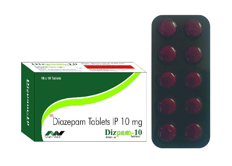 Dizpam-10 Mg Tablets