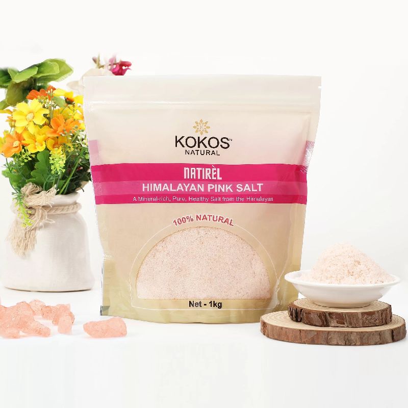 1Kg Kokos Natural Natirèl Himalayan Pink Salt