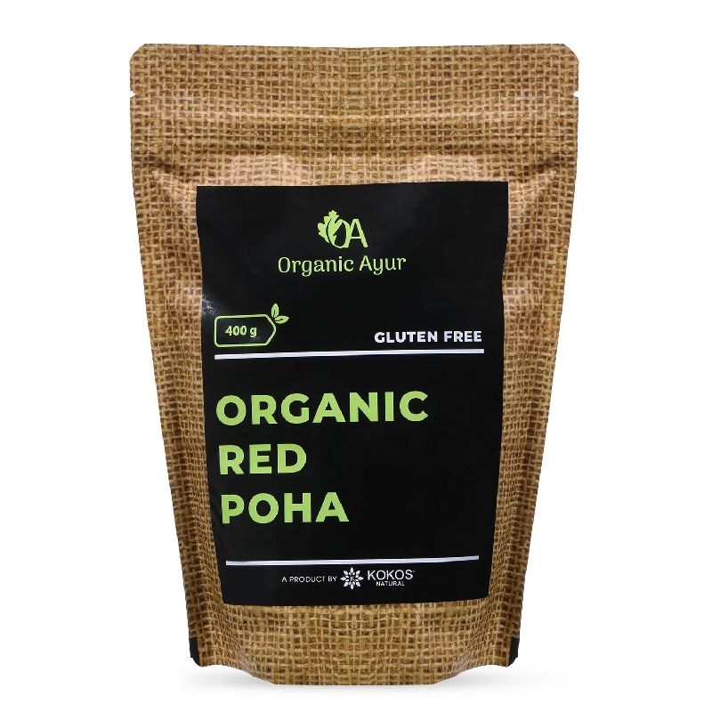 Organic Ayur Organic Red Poha