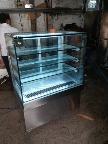 Square Glass Display Counter