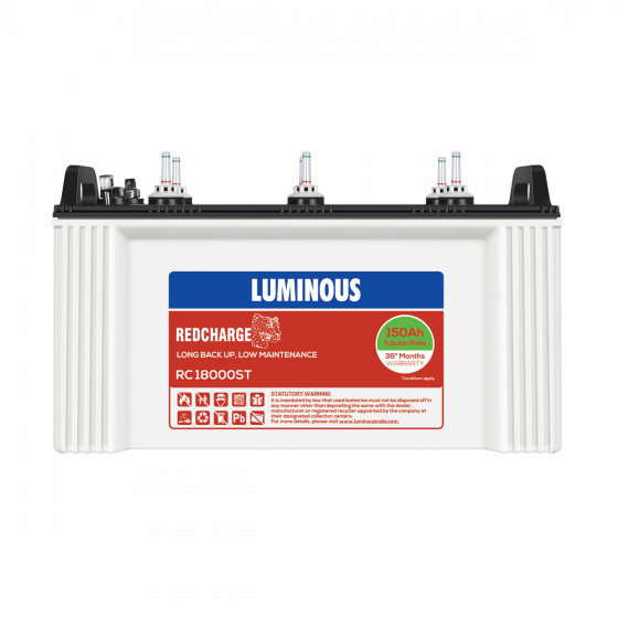Luminous battery RC18000ST