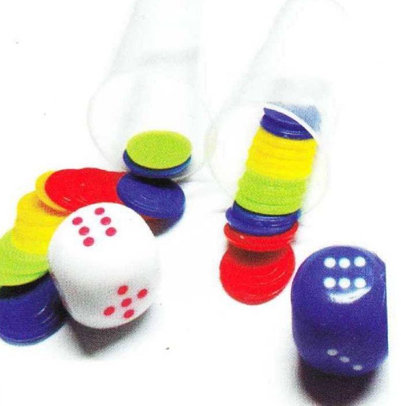 Plastic Ludo Coins