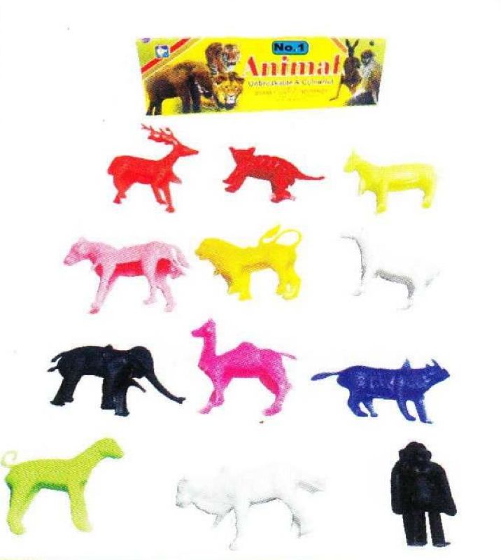 No. 1 Plastic Animal Set