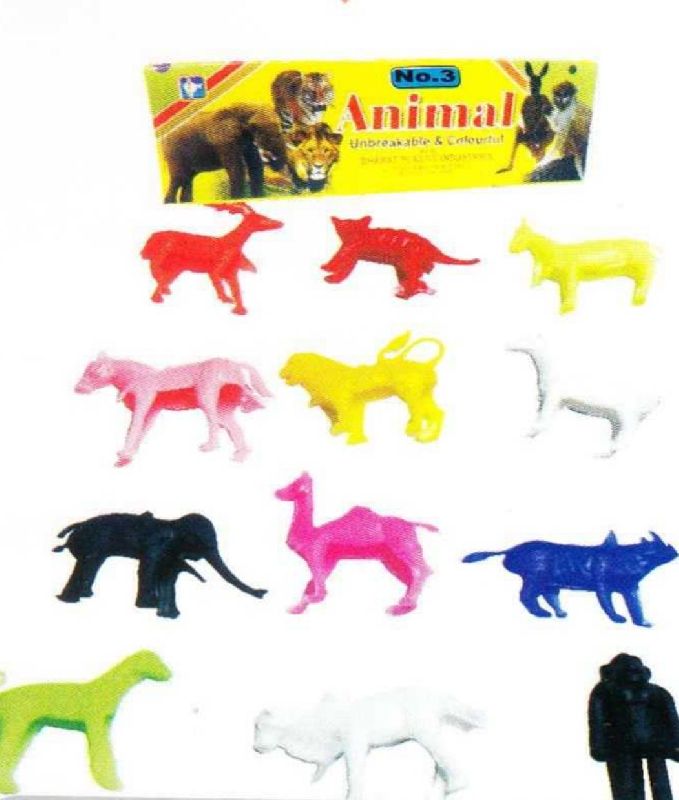 No. 3 Plastic Animal Set